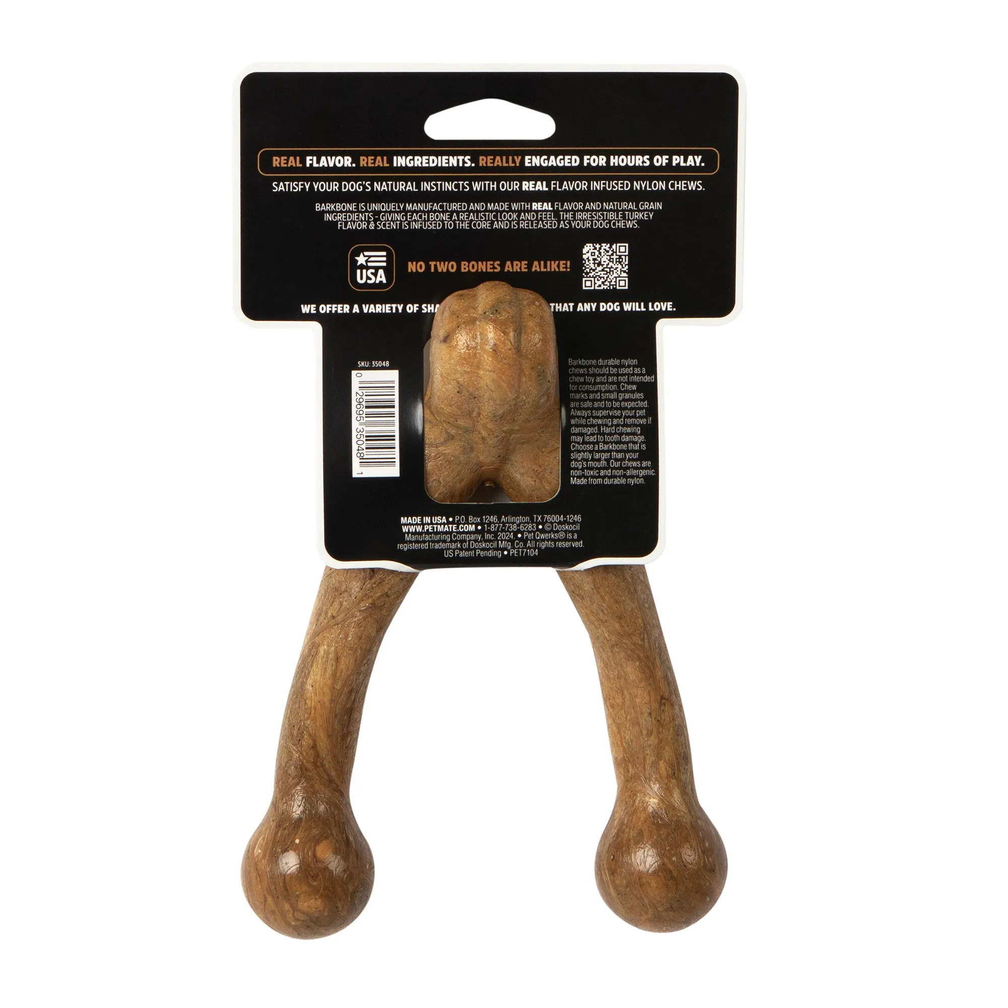 Bark Bone Natural Instincts Wishbone Turkey