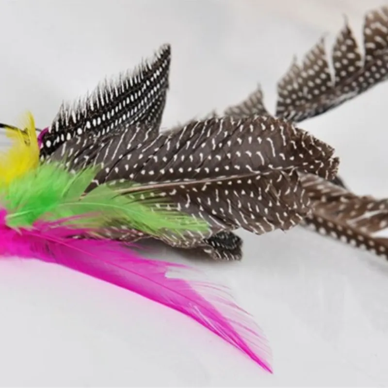 Bird Feather Teaser Wand