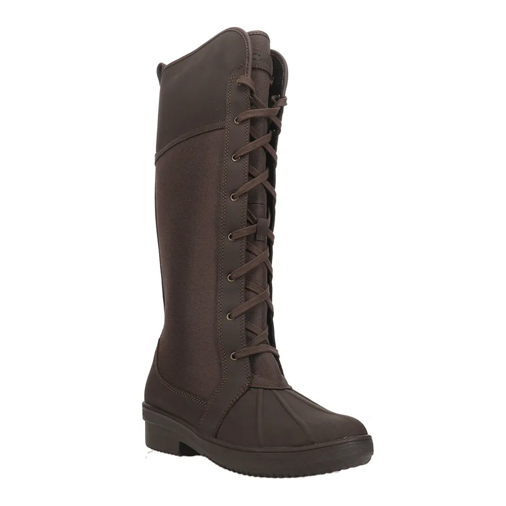 Carima Pluma Lace Up Zippered Boots