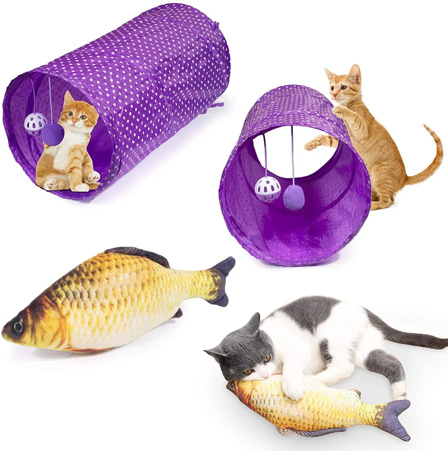Cat Toys Kitten Toys 34pcs