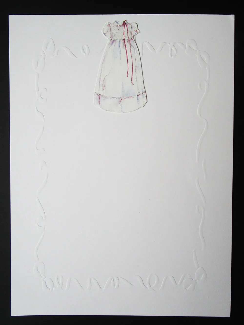 Christening Gown Invite (Clearance)