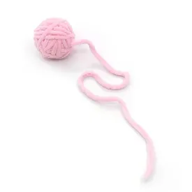 Colorful Wool Cat Toy Balls - Chewable and Self-Entertaining