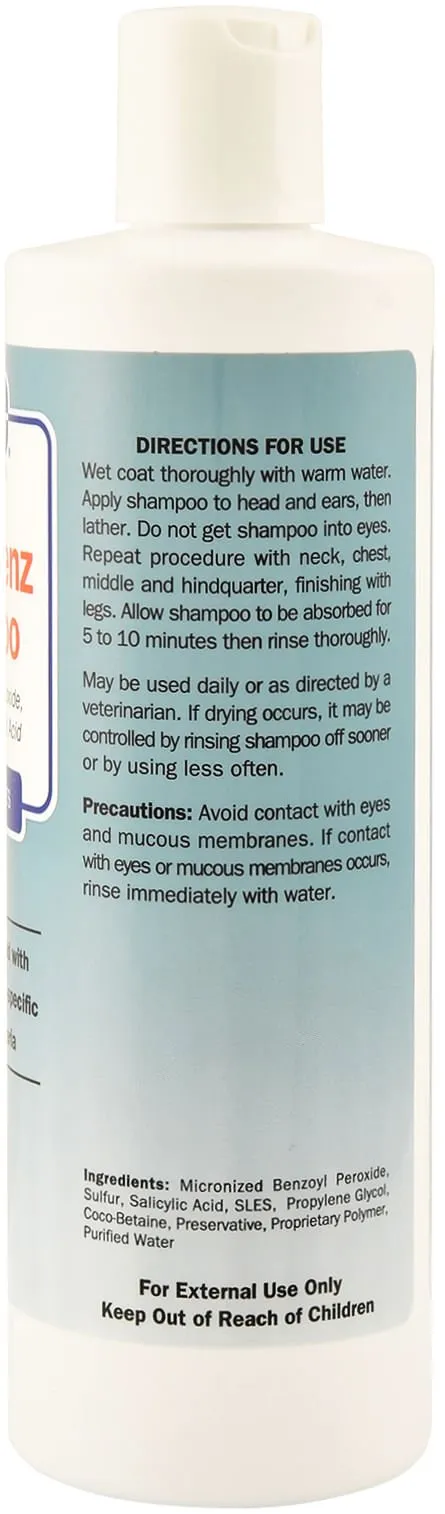 Davis Sulfur Benz (Benzoyl Peroxide) Shampoo