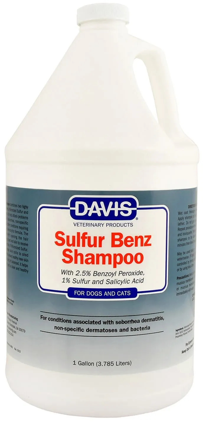 Davis Sulfur Benz (Benzoyl Peroxide) Shampoo