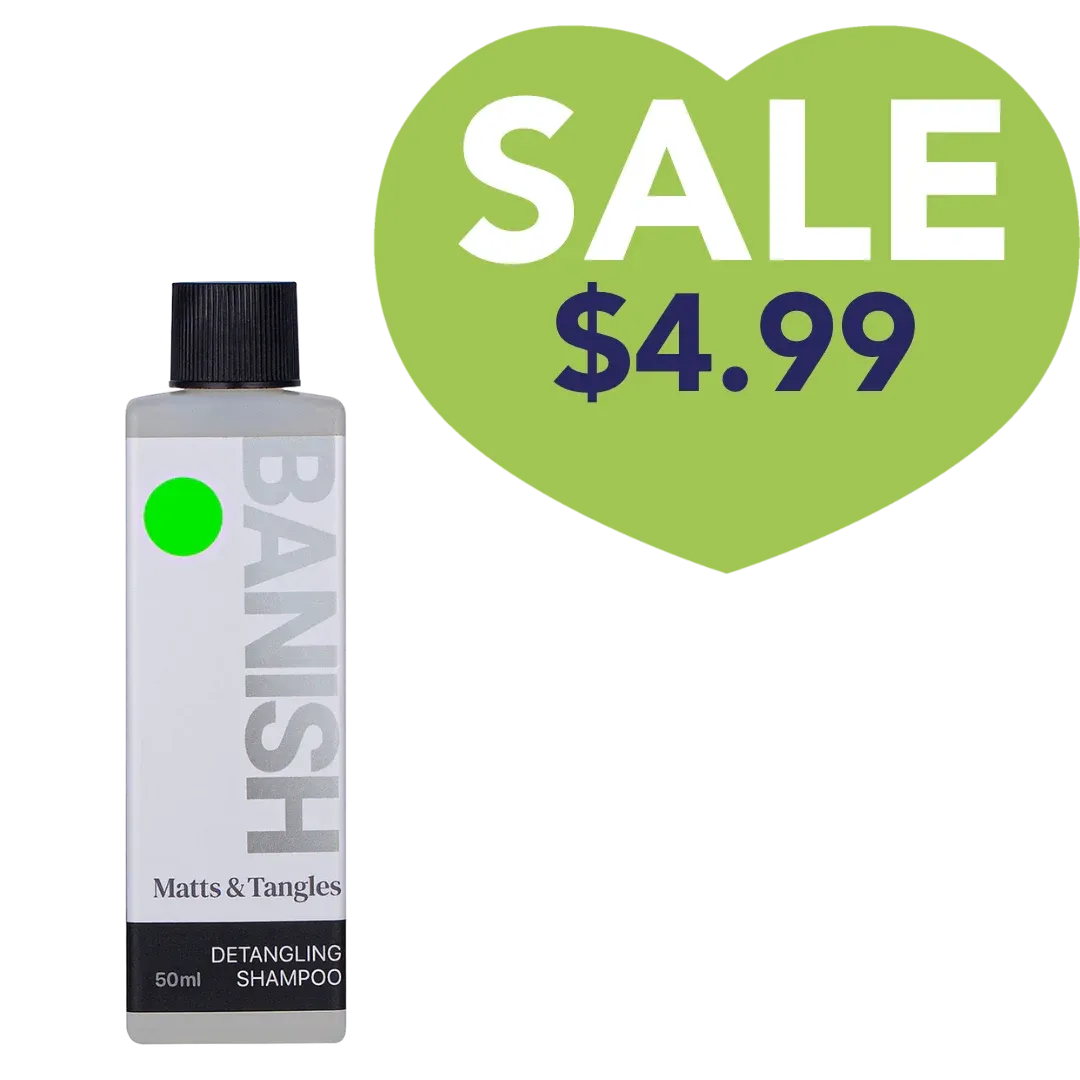 Detangling Shampoo Trial Size by Banish - Lime, Basil, and Mandarin
