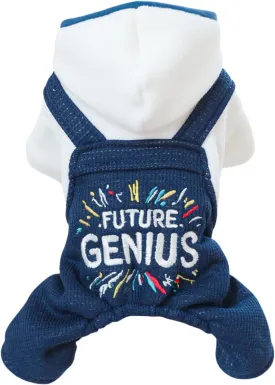 Dog Winter Jumpsuit Puppy Stylish Hood Four-Legged Clothes Small Dog Fleece Lined Coats Cozy Warm Pajamas Hoodies Dog Cute One Piece Outfits Chihuahua Clothes Christmas Holiday Birthday Dog Coats