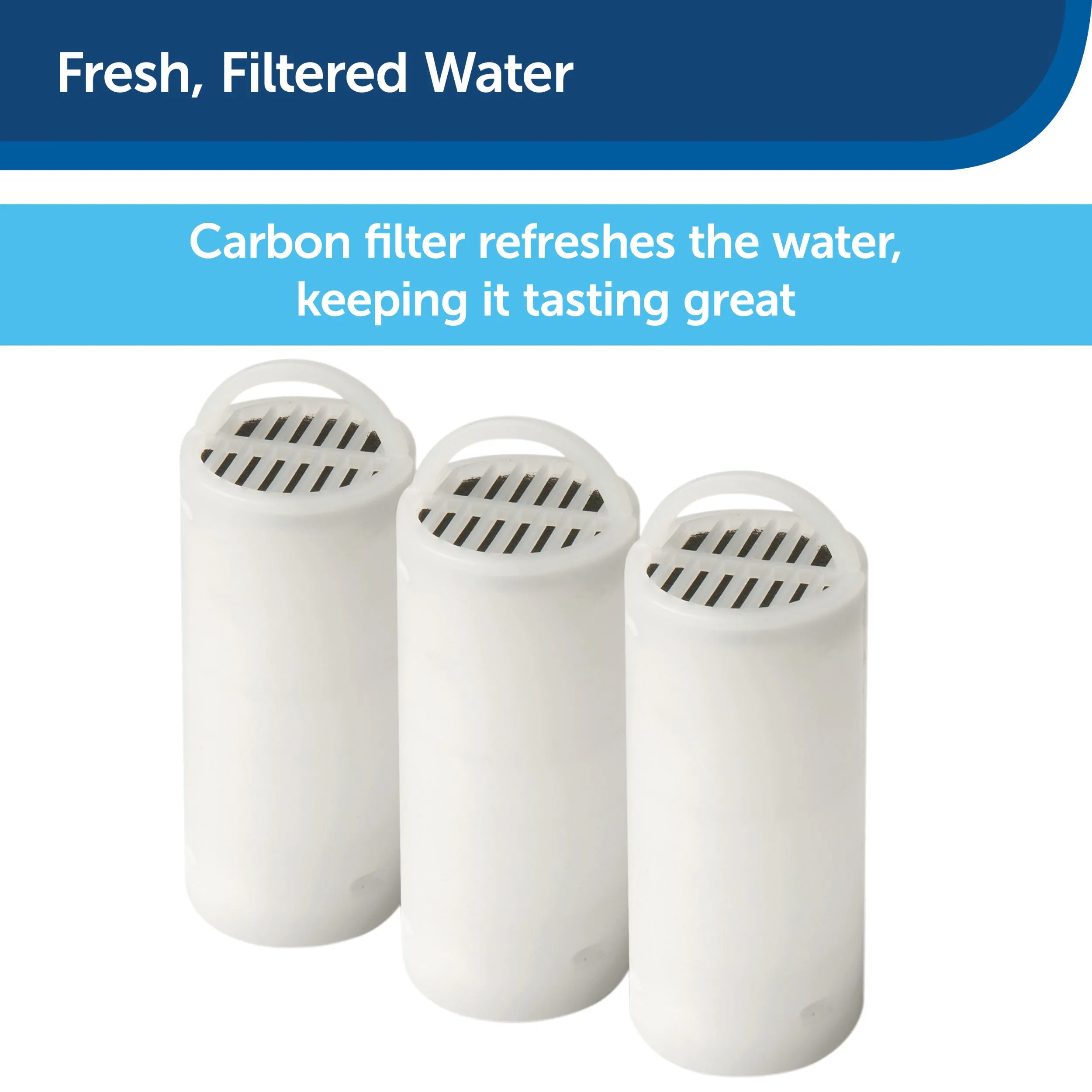 Drinkwell 360™ Fountain Carbon Filters (3-Pack)