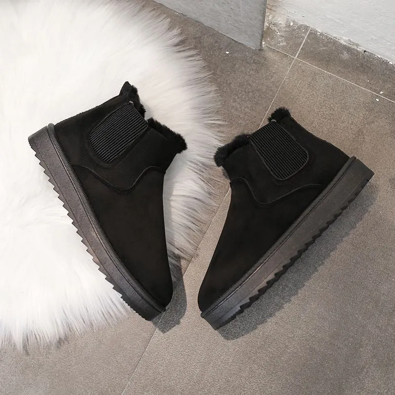 Dyavor Women Modern Orthopedic Plush Boots