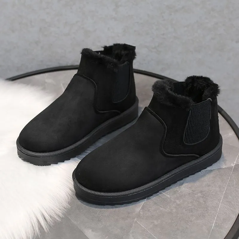 Dyavor Women Modern Orthopedic Plush Boots