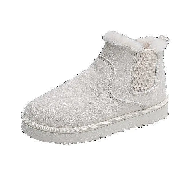 Dyavor Women Modern Orthopedic Plush Boots