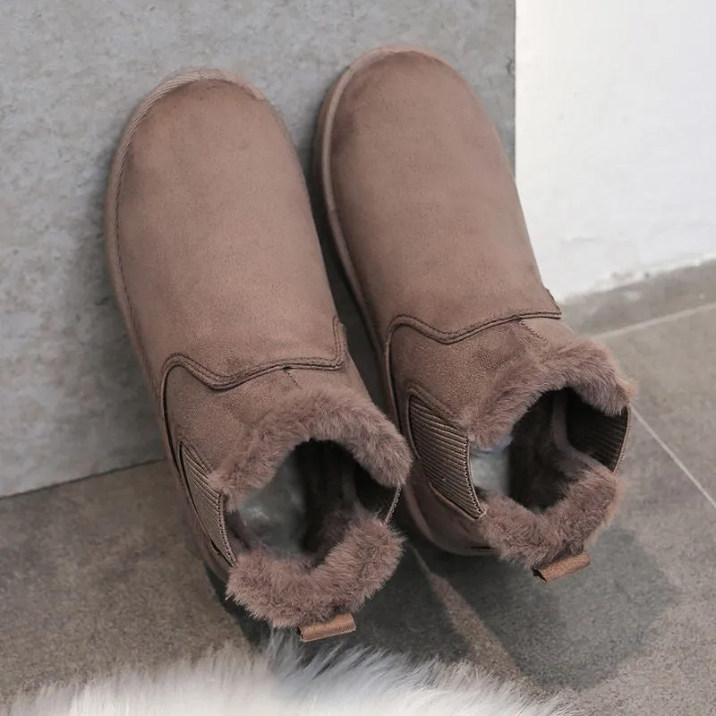 Dyavor Women Modern Orthopedic Plush Boots