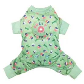Fashion Pet Sweet Dream Dog Pajamas Mint