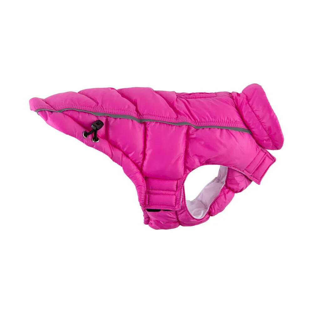 Hip Doggie Featherlite Reversible Coat - Pink/White
