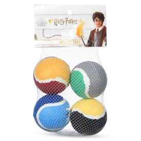 Hogwarts Pet Tennis Balls 4-Pack