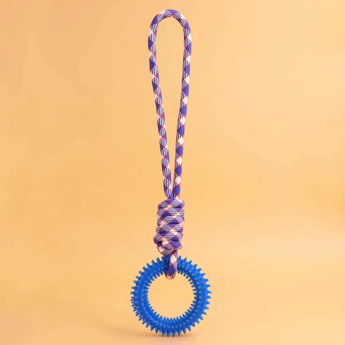 Interactive Training Pet Toy Ring Spiked Ring Dog Teeth Cleaning Pet Supplies