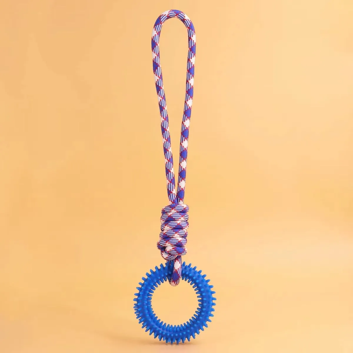 Interactive Training Pet Toy Ring Spiked Ring Dog Teeth Cleaning Pet Supplies