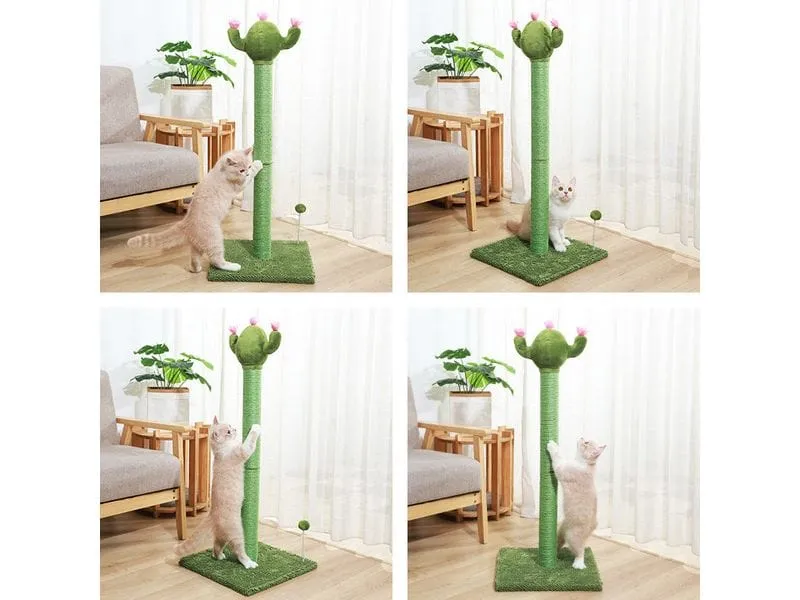 Long Cactus Cat Climbing Post