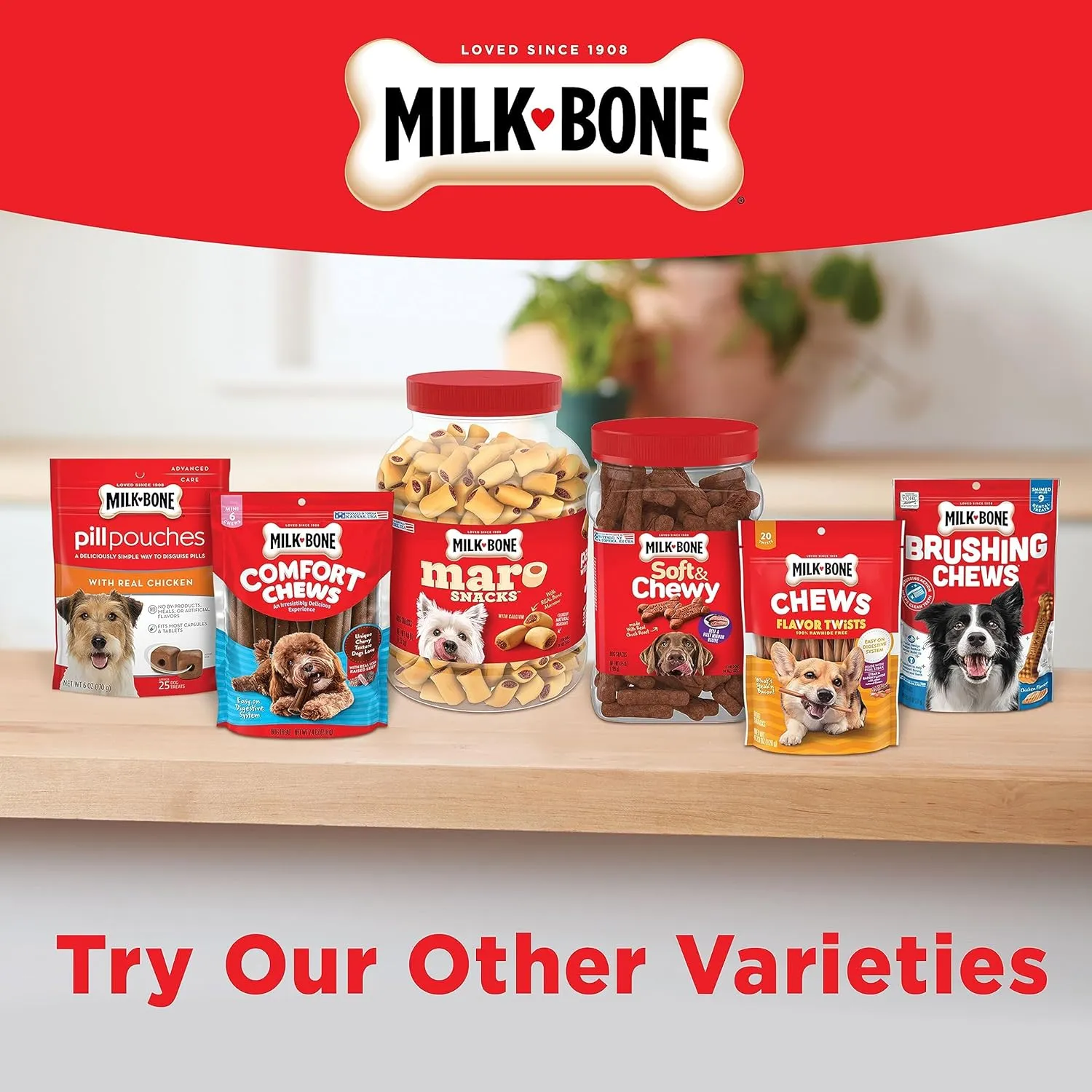 Milk-Bone Peanut Butter Flavor Naturally & Artificially Flavored Dog Biscuits - Crunchy Dog Treats - 7 Pounds (Packaging Design May Vary)