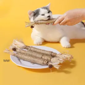 Natural Cat Dental Toy Chew Stick
