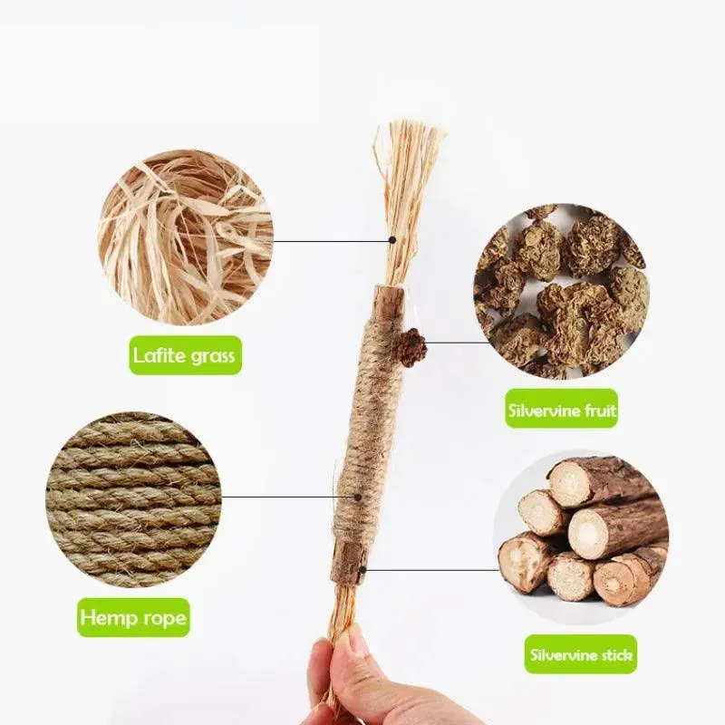 Natural Cat Dental Toy Chew Stick