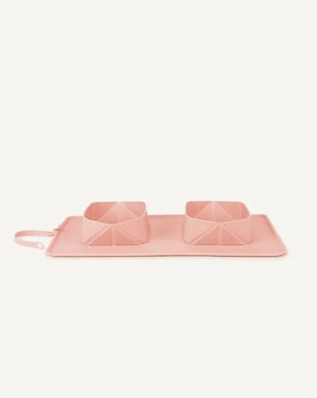 On the Go! Peach Portable Dog Bowls