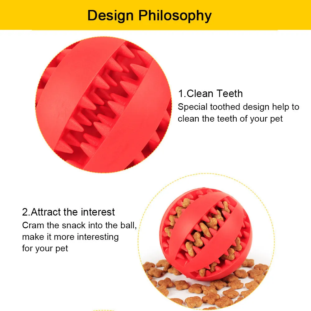 Pat and Pet Emporium | Pet Chew Toys | Treat Chew Ball 2 Pcs