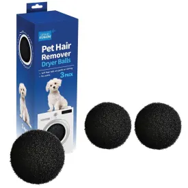 Pet Hair Dryer Balls 3 Pack