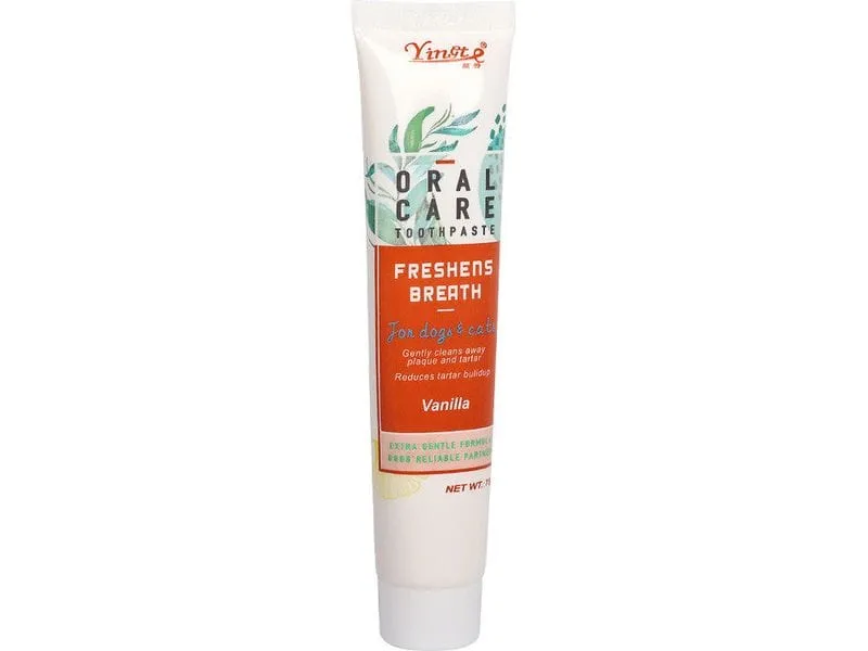 Pet Teeth Cleaning Set Vanilla