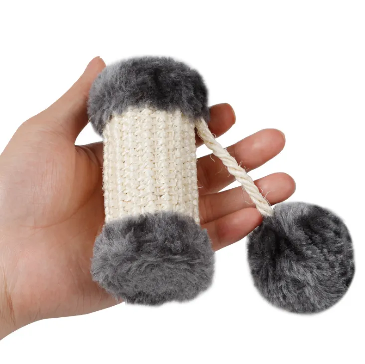 Pet Toy Sisal Toy Cat Training Toy Claws Grinder