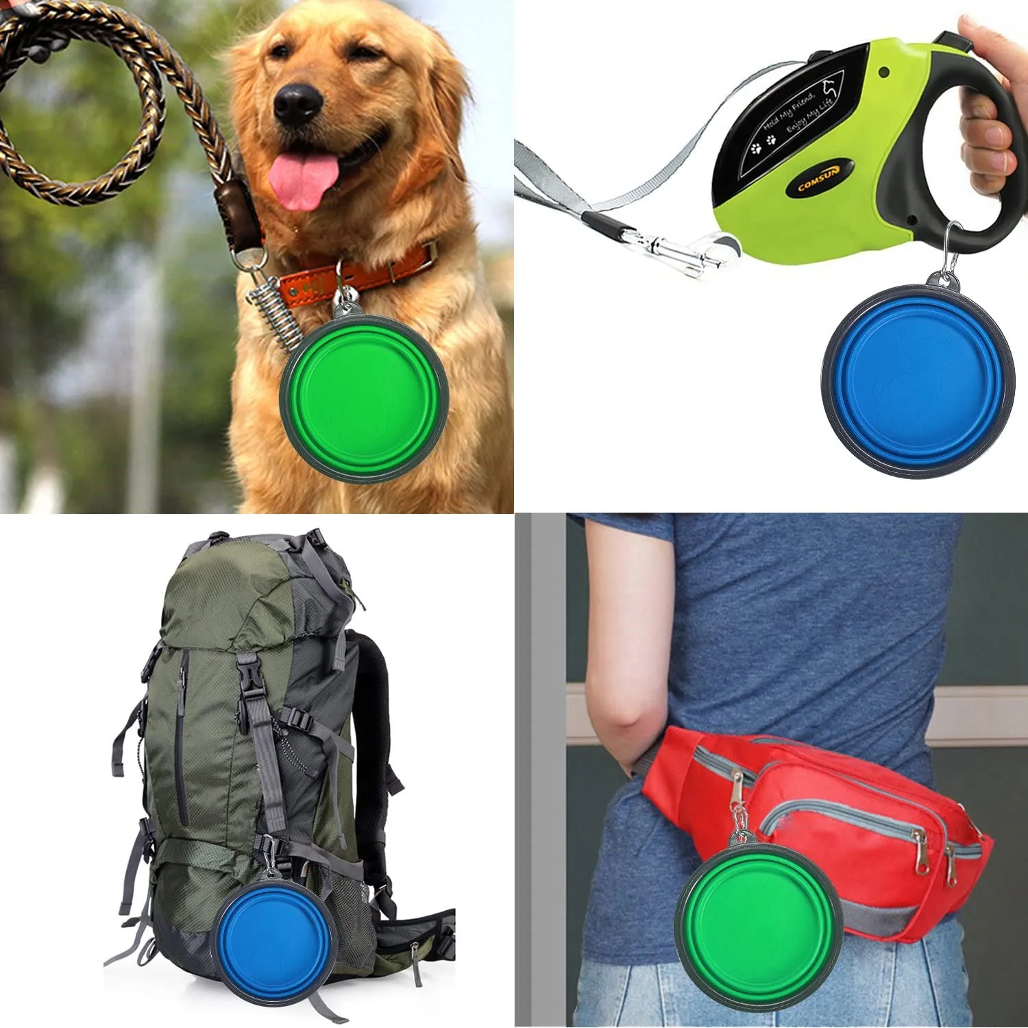 Portable & Collapsible Dog Bowls For Travel