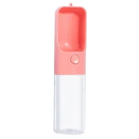 Portable Pet Water Bowl Bottle - Easy One Button Operation