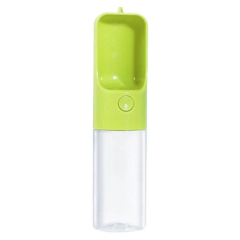 Portable Pet Water Bowl Bottle - Easy One Button Operation