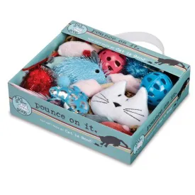 Pounce On It 12-Piece Cat Toy Gift Pack