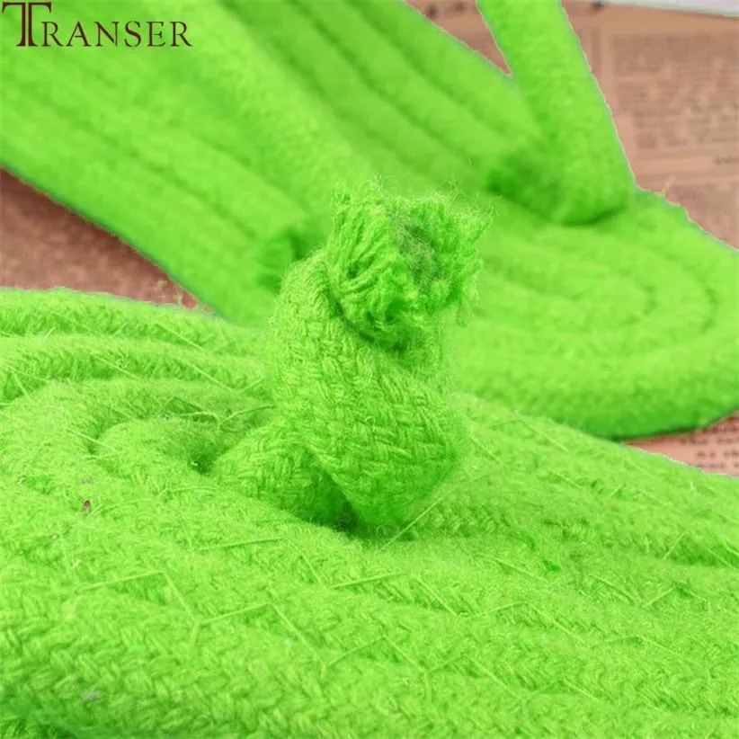 Rope Dog Toy Slipper - Not An Actual Slipper - 100% rope