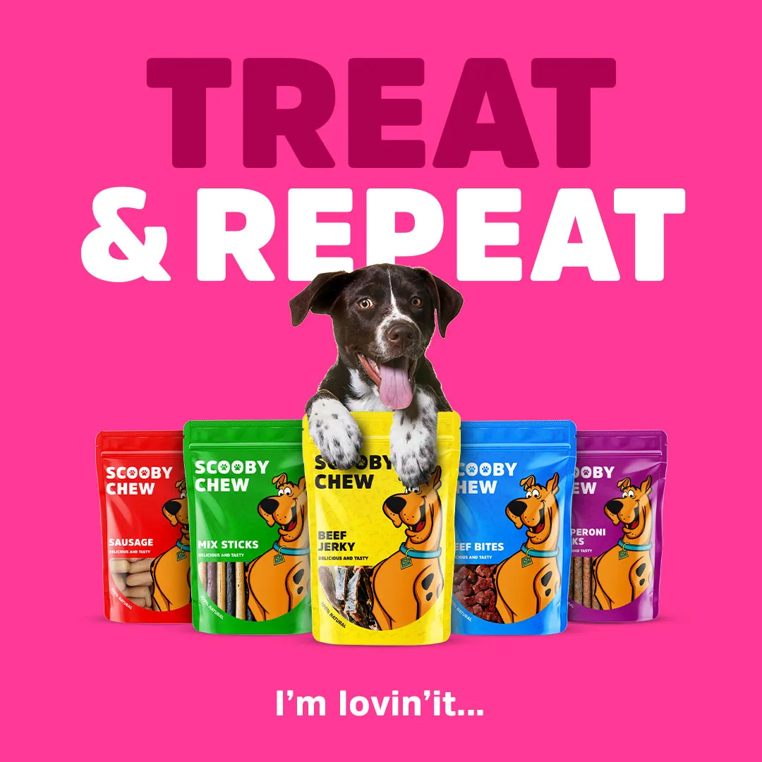 Scooby Chew Turkey Jerky 120g
