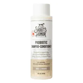 Skout's Honor Probiotic Shampoo & Conditioner for Dogs, Dog of the Woods (16 oz)