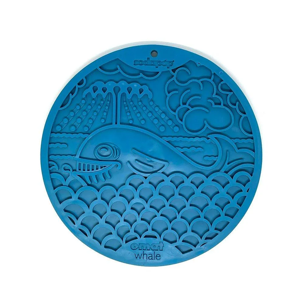 Sodapup Whale Lickmat with Suction Cups