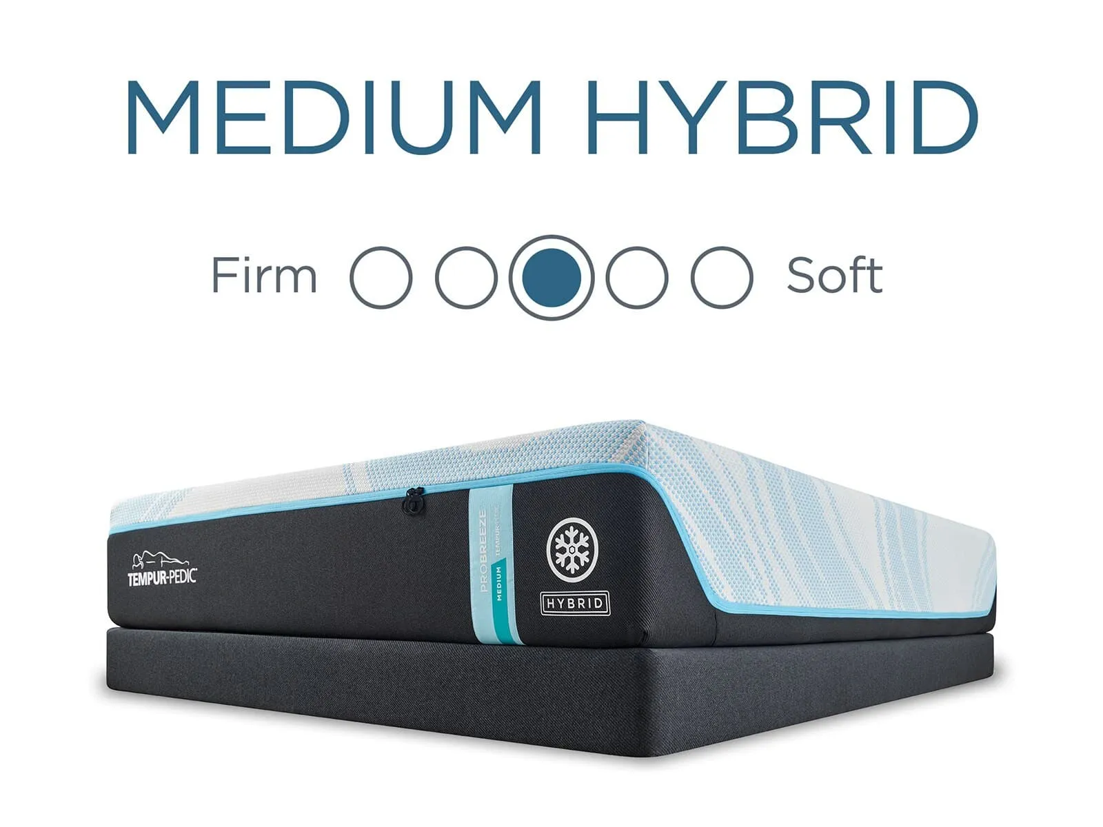 Tempur-Pedic TEMPUR-ProBreeze® Medium Hybrid 12" Mattress