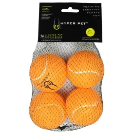 Tennis Balls For Dogs, 4 Pack, Orange