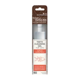 TropiClean Enticers Teeth Cleaning Gel for Cats - Seafood Medley Flavor 2oz