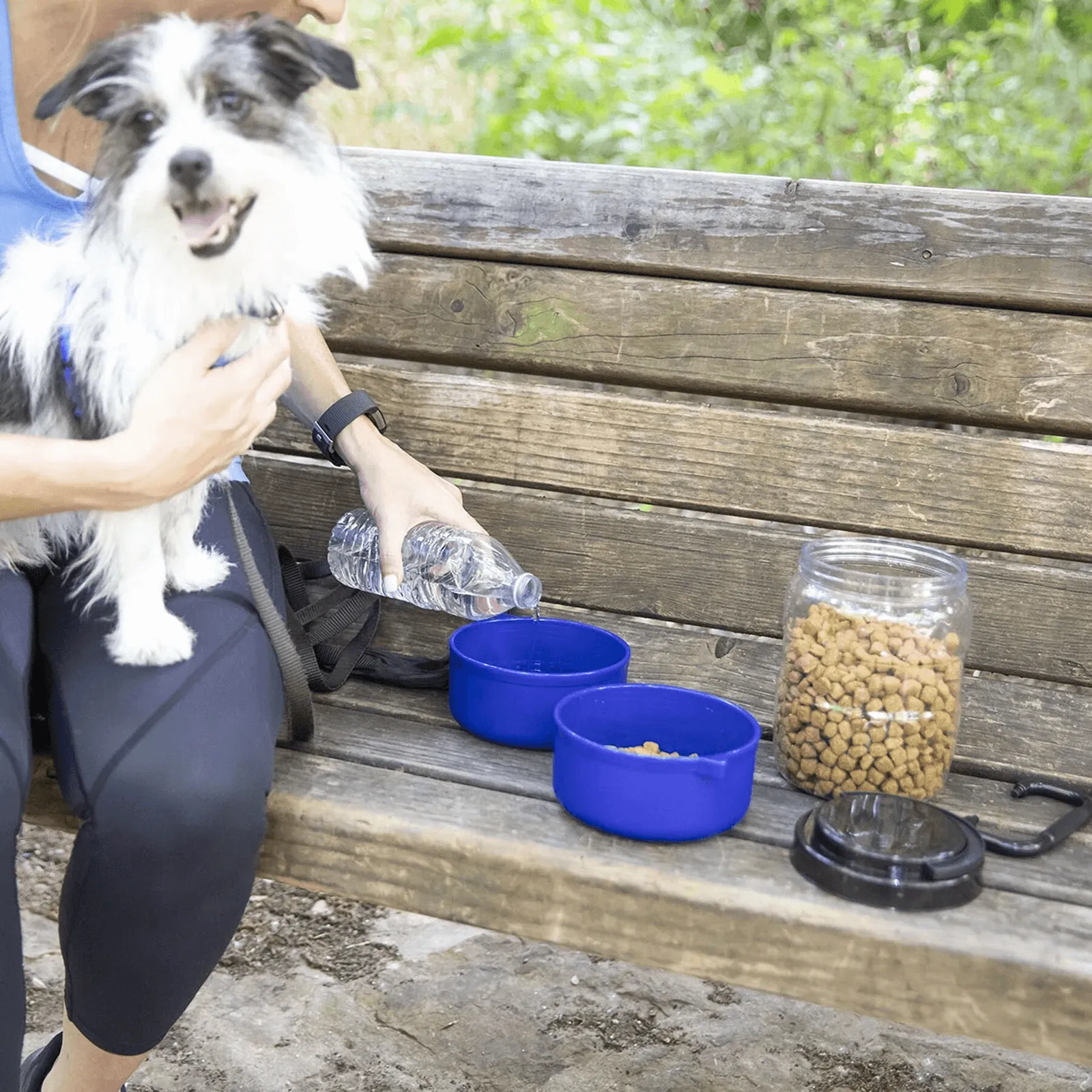Vittles Vault Travel-Trainer Complete Pet Feeding System