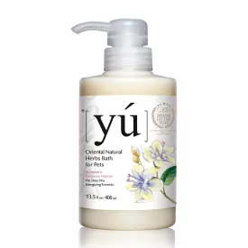 YU Oriental Natural Herbs Bath Shampoo for Cats & Dogs -  Volume / Energized formula (400ml)